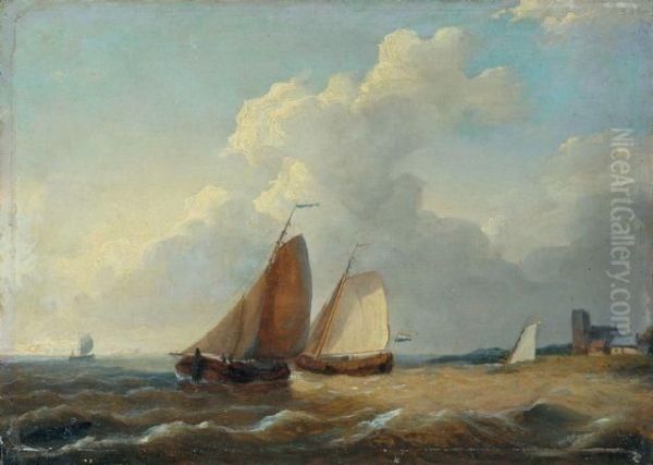 Fischerboote In Kustennahem Gewasser - view 1