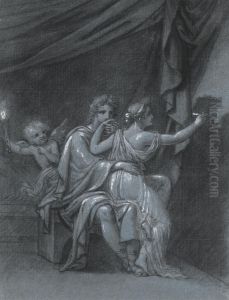 The Invention Of Drawing by Dominique Vivant Denon