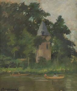 Canotiers En Ete by Alexandre Denonne