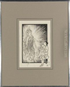 'take This Talisman.' Said The Fairy... by William Wallace Denslow