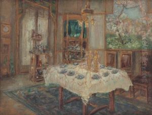 Interno Con Tavolo by Giovanni Depetris