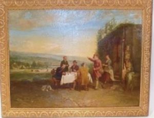 Dejeuner Champetre by H. Depraterre
