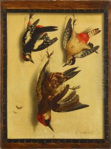 Trompe-l'oeil Mit Dreibeutevogeln