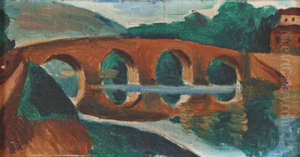 Pont Sur Le Lot - view 1