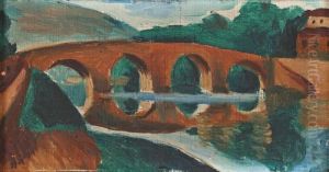 Pont Sur Le Lot by Andre Derain