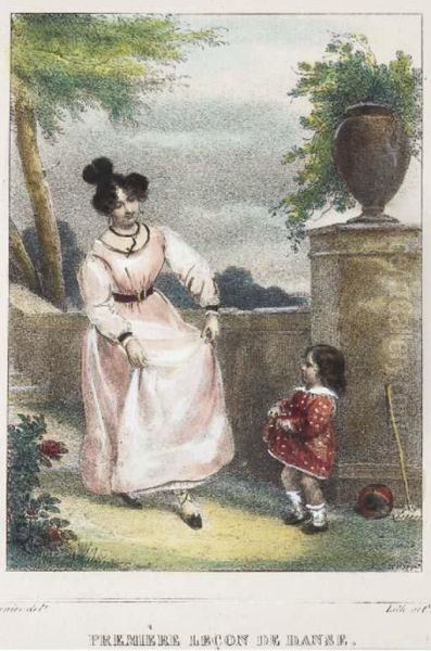 Vues De Montmartre, De Saint Germain, Du Petit Trianon, De Mouceaux Par Lemercier - view 1