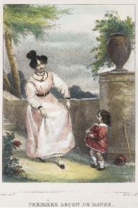Vues De Montmartre, De Saint Germain, Du Petit Trianon, De Mouceaux Par Lemercier by Auguste Deroy