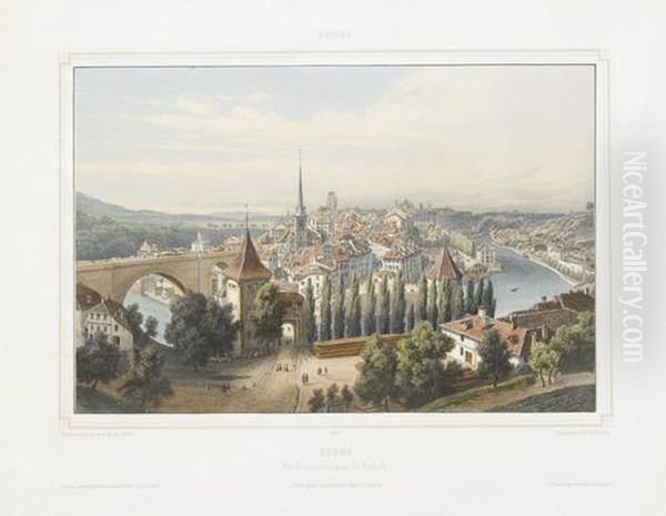 Berne/vue De Nouveau Pont De Nydeck - view 1
