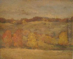 Hillside In Fall