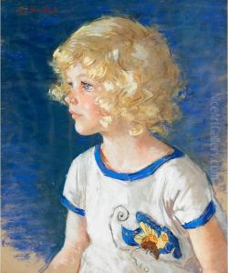 Portrait Of A Young Girl by Gertrude Des Clayes