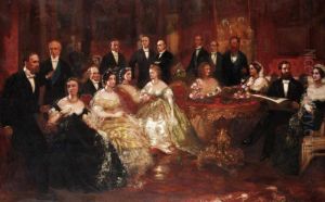 The Waldegrave Family And Friends At Strawberry Hill