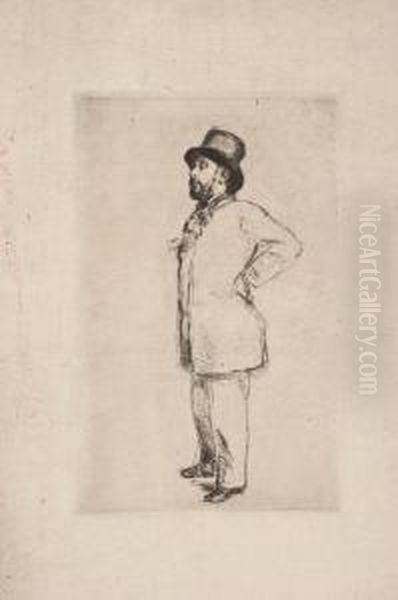Degas Au Chapeau, Ou Degas En Buste - view 1