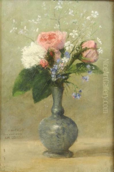 Still Life Of Flowers In A Vase - view 1