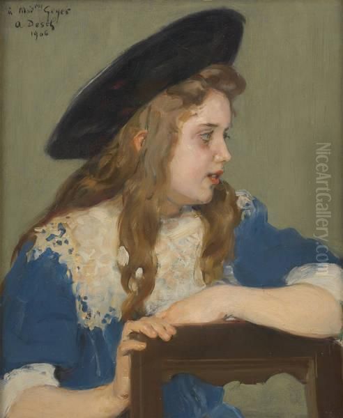 La Jeune Fille A La Robe Bleue - view 1
