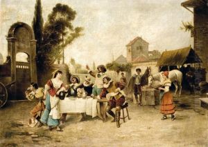 Mulatozo Tarsasag by Louis Henri Deschamps