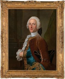 Ritratti Di Michel Gabriel De Chanu Du Beaubenard E Dela Moglie Catherine Fouques Dasnie Du Beaubenard by Michel Hubert Descours