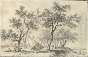 Paysage A La Carriole