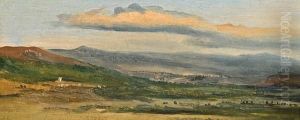 Les Environs De Brioude, Haute-loire by Alexandre Desgoffe