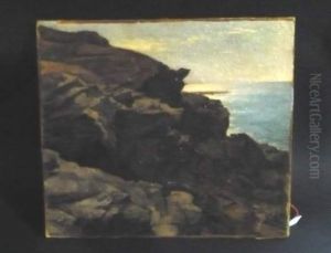 Vue De La Cote De Pornic by Alexandre Desgoffe