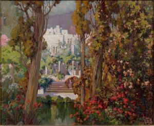 Jardin D'alger by Eugene Deshayes