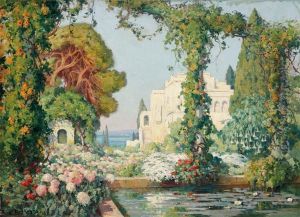 Le Jardin D'alger by Eugene Deshayes