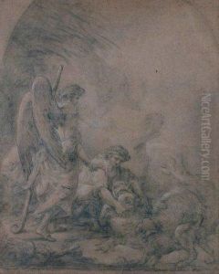 Tobie Et L'ange Pechant Le Poisson