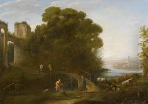 Pastoral Landscape With The Flight Into Egypt
