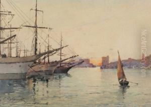 Le Vieux Port De Marseille by Ernest Designolle
