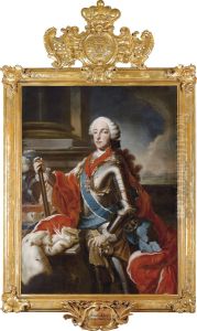 Officialportrait Of Prince Elector Maximilian Iii Joseph Of Bavaria by Georg Desmares