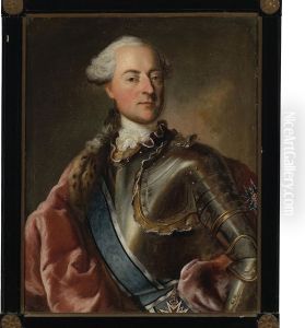 Portrait Of The Count Of Hegnenberg-dux Wearing The Bavarian OrderOf St George And The Order Of Hubert