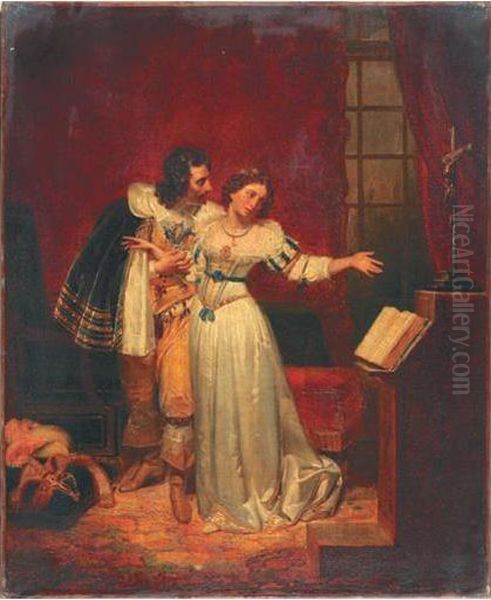 Les Adieux De Louis Xiii Et De Mademoiselle De Lafayette - view 1