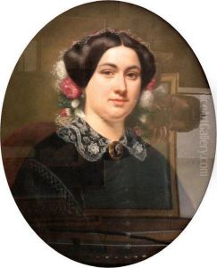 Portrait D'eugenie Caroline Ferte, Nee Carpentier Portrait D'eugenie Caroline Ferte, Nee Carpentier