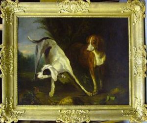 Chiens Et Becasse by Nicolas Desportes
