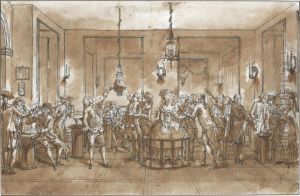 A Magnetic Experiment by Claude Louis Desrais