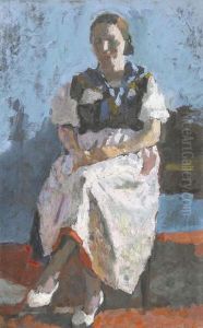 Femme Costumee by Georges Dessouslavy