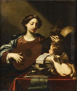 Allegorie De La Musique by Michele Desubleo