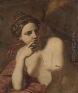 A Half-length Female Figure, Possibly Venus by Michele Desubleo