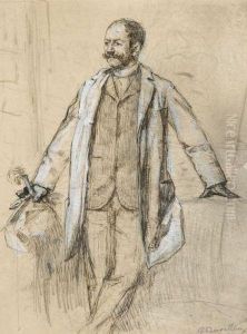 Portrait D'homme by Georges Desvallieres