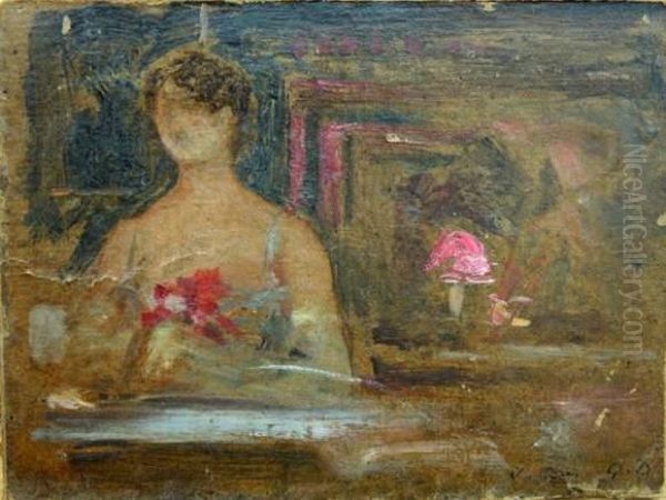 Femme Au Salon De The - view 1