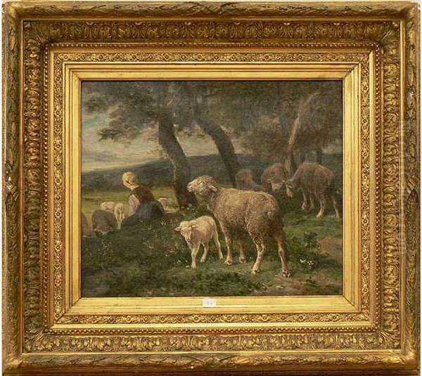 Bergere Et Ses Moutons - view 1