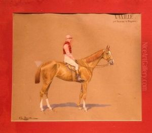 Vanille, Par Isonomy Et Ringdove, Jockey Up by Charles Jean-Bapt. Detaille