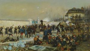 Champigny by Jean Baptiste Edouard Detaille