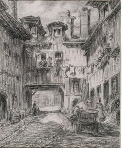 Rue Animee. by Marie Therese Dethan Roullet