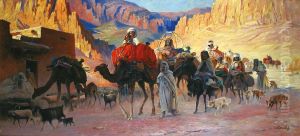 Larrivee De La Caravane by Henry Edward Dethold