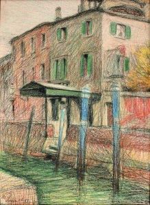 Un Canal A Venise by Maxime Dethomas