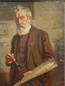 Portrait De Maitre Isid Meyers by Servais Detilleux