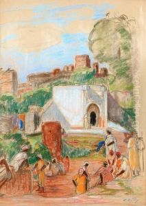 Animation Pres De La Medina by Leon Detroy