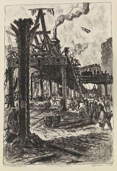The Sixth Avenue Spur, New York - view 1