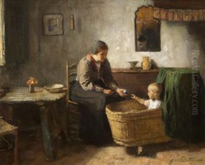 Muttergluck by Frans Deutmann