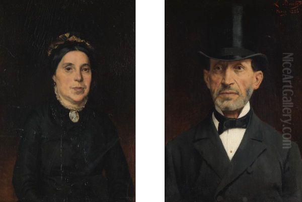 Portrait Of Ignaz Deutsch And His Wife - view 1